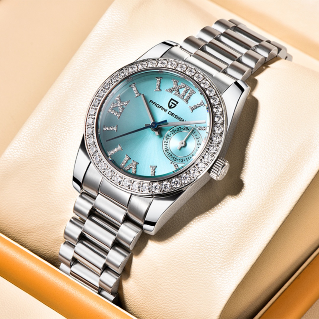 Luxury Watch Diamond - PAGANI DESIGN 2026 Neue 32MM Damen-Armbanduhr