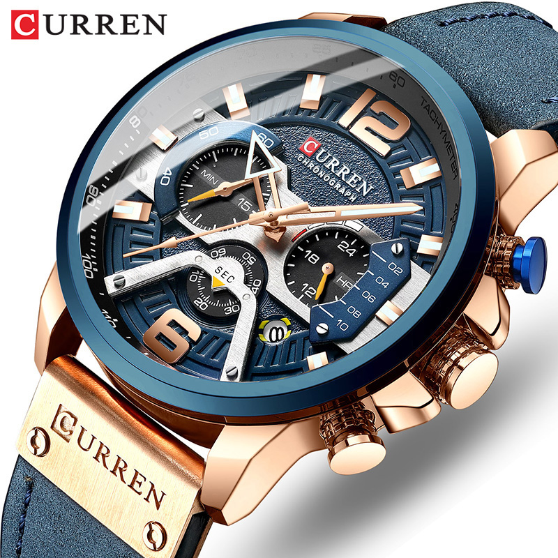 Luxury Watch Apple - CURREN Neue männer Casual Sport Chronograph