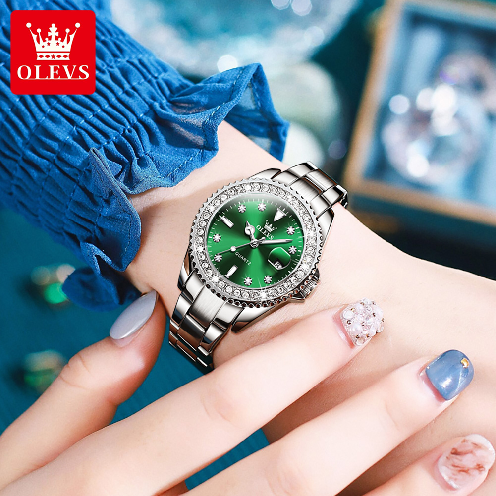 OLEVS Elegante Original Quarz  – Luxury Watch Diamond Bewertung und Preis