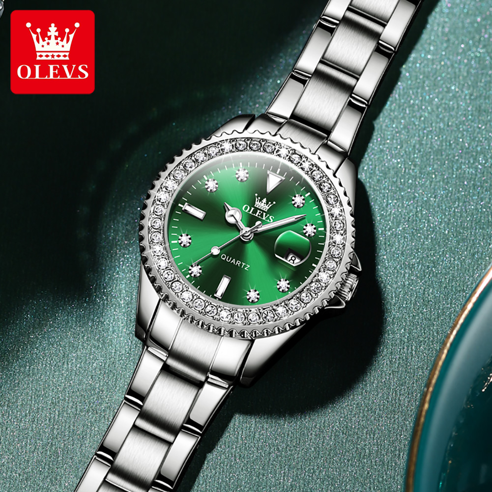 OLEVS Elegante Original Quarz  – Luxury Watch Diamond Bewertung und Preis