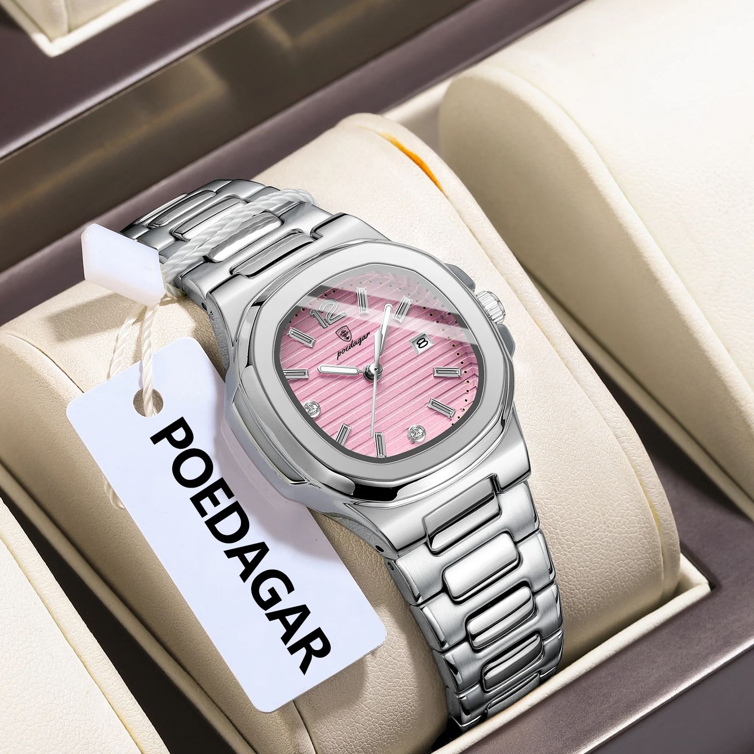 POEDAGAR Platz Mode Frau Armba – Luxury Watch Female Bewertung und Preis