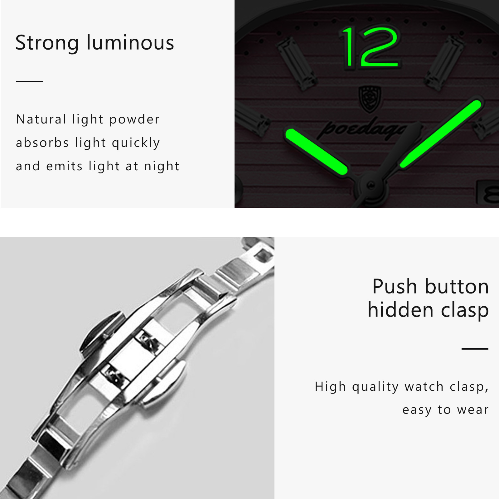 POEDAGAR Platz Mode Frau Armba – Luxury Watch Female Bewertung und Preis