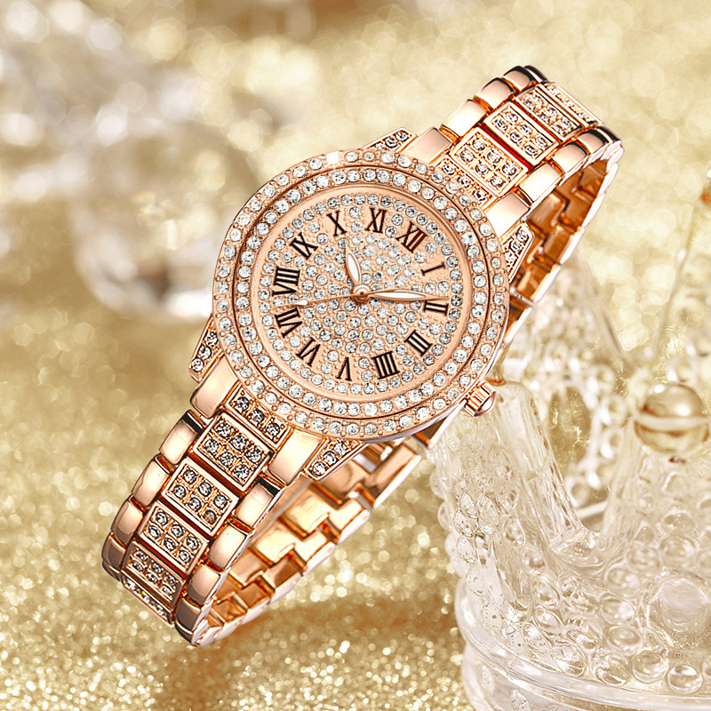 Frauen Luxus Kristall Exquisit – Luxury Watch Diamond Bewertung und Preis