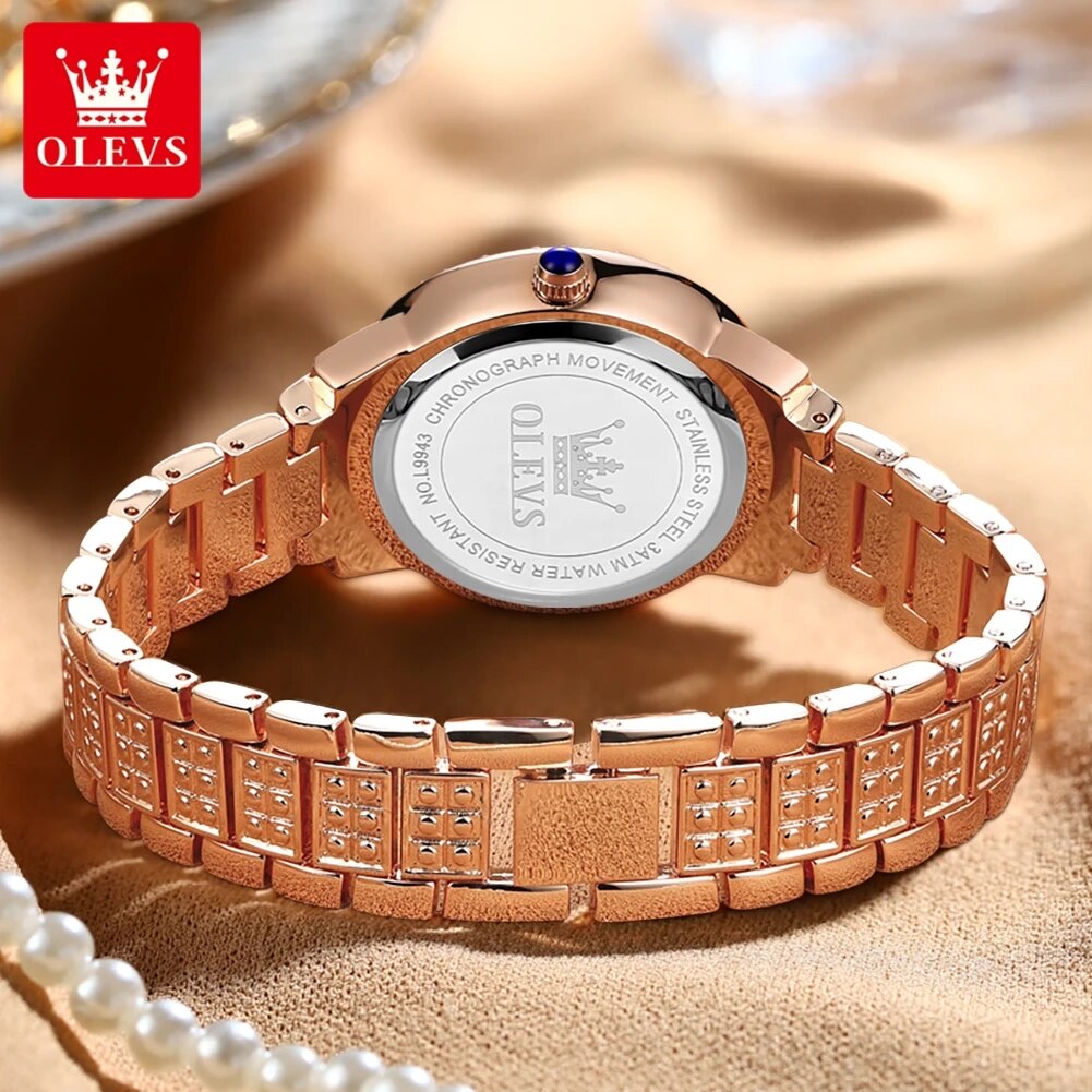OLEVS 9943, luxuriöse Original – Luxury Watch Diamond Bewertung und Preis