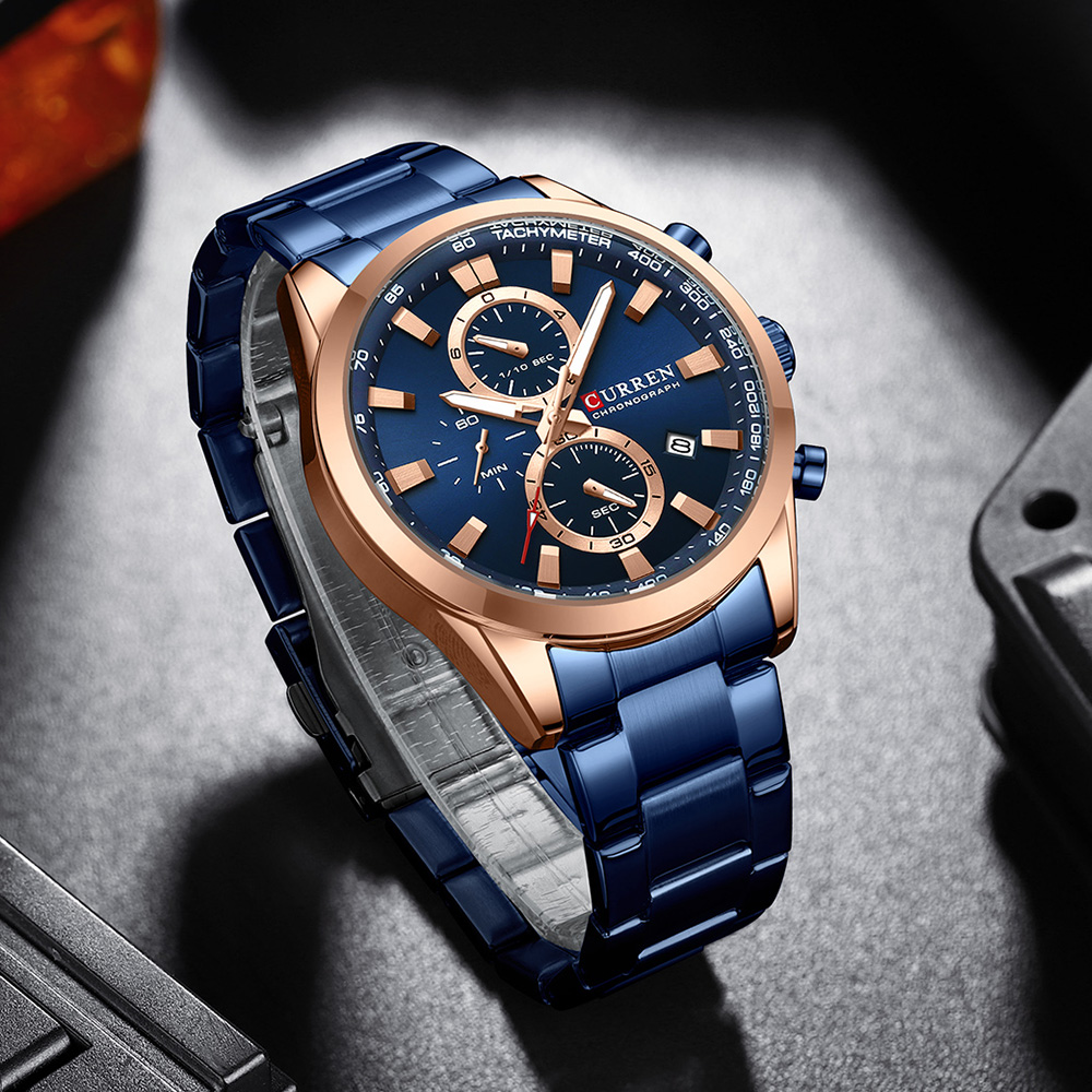 CURREN Luxus Mode Chronograph  – Luxury Watch Apple Bewertung und Preis
