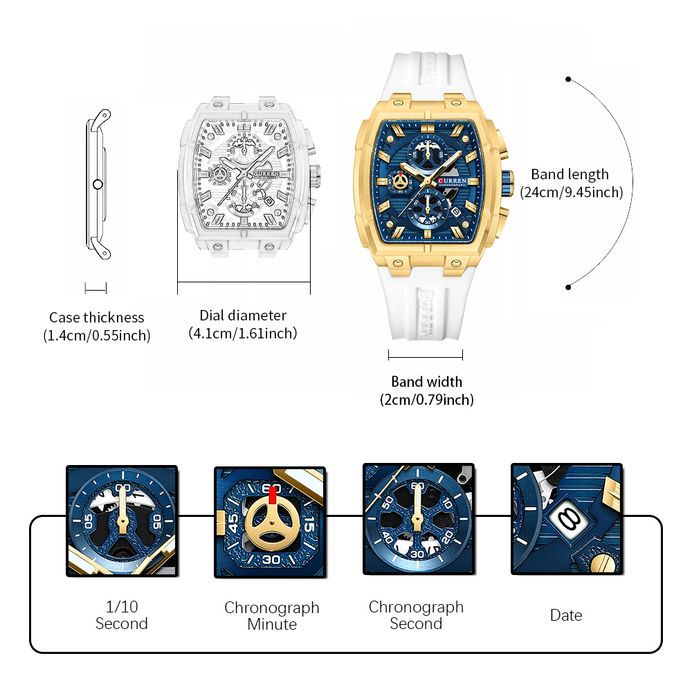 CURREN Luxus-Vintage-Uhr für H – Luxury Watch Usa Bewertung und Preis