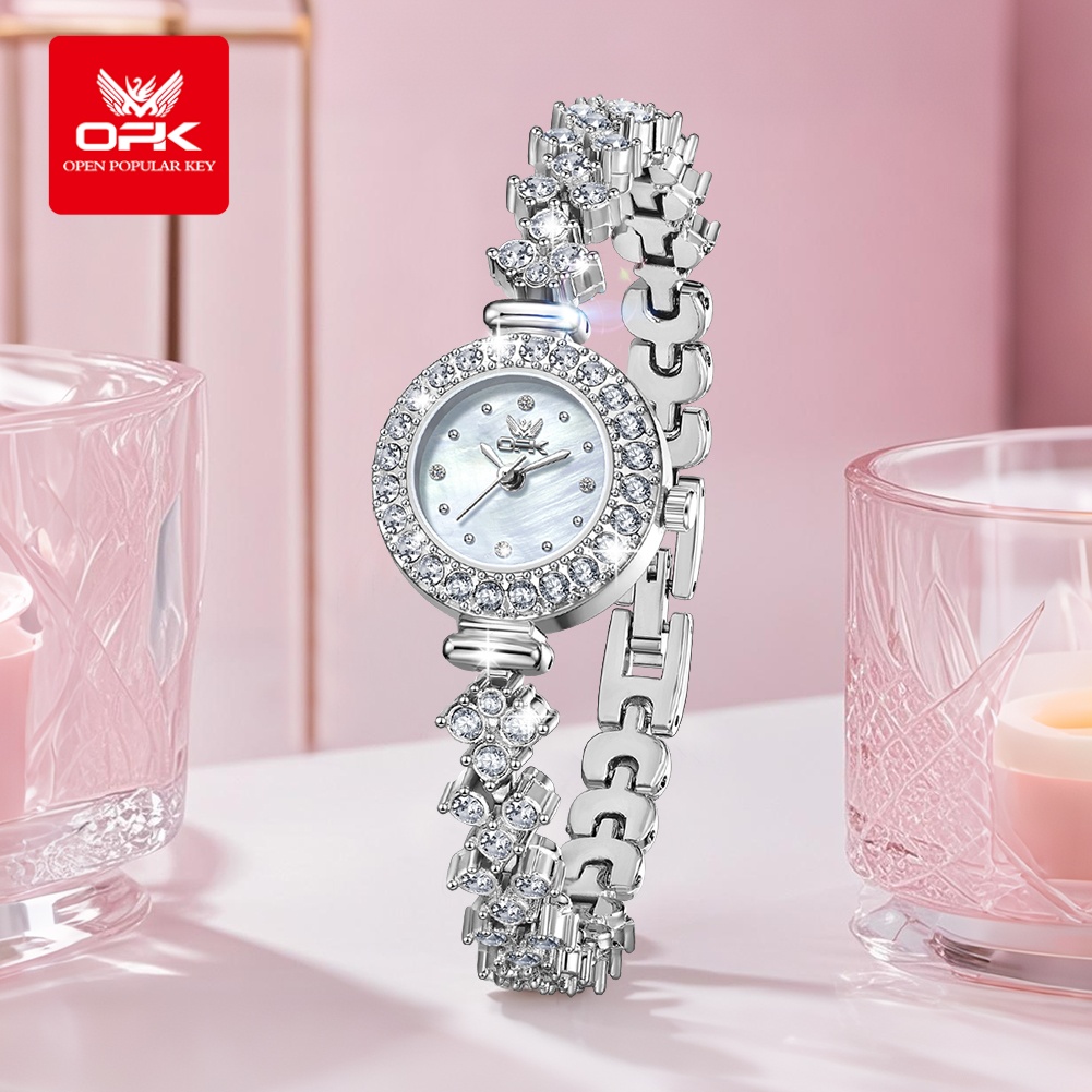 OPK 6057 Volldiamant-Quarzuhre – Luxury Watch Diamond Bewertung und Preis