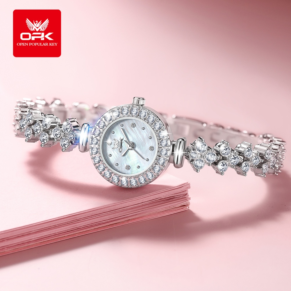 OPK 6057 Volldiamant-Quarzuhre – Luxury Watch Diamond Bewertung und Preis