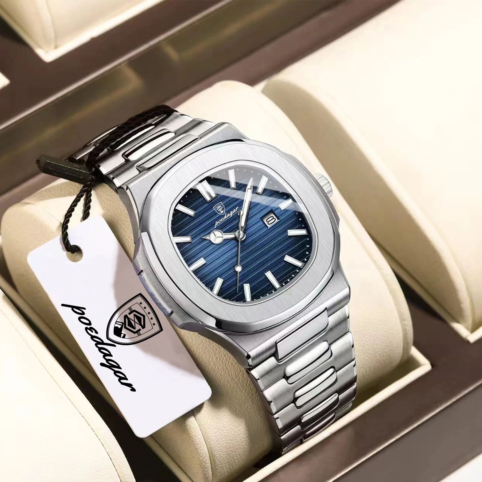 POEDAGAR Casual Paar-Uhr Wasse – Open Heart Watch Bewertung und Preis