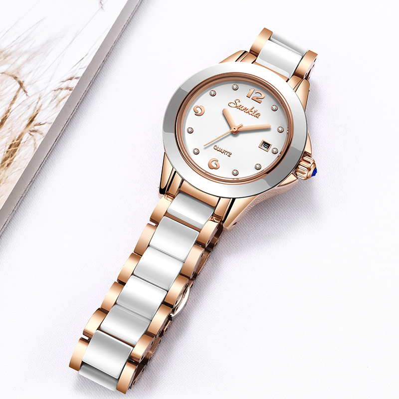 Sunkta Mode Lässig Quarz Frau  – Luxury Watch & Jewellery Bewertung und Preis