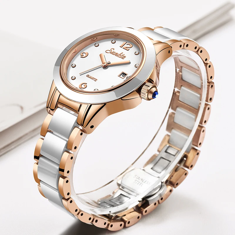 Sunkta Mode Lässig Quarz Frau  – Luxury Watch & Jewellery Bewertung und Preis