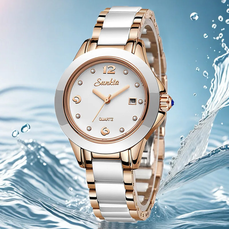 Sunkta Mode Lässig Quarz Frau  – Luxury Watch & Jewellery Bewertung und Preis