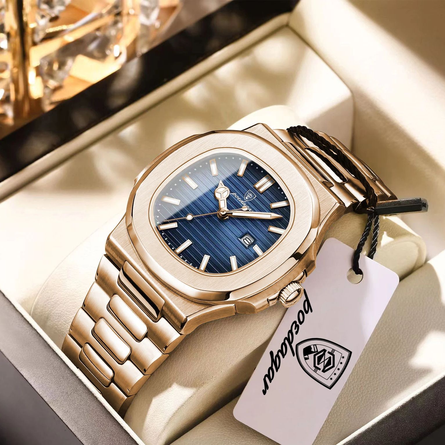 POEDAGAR Modische Paar-Uhr Was – Open Heart Watch Bewertung und Preis