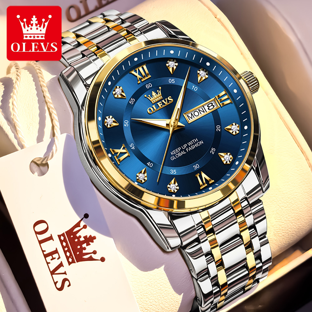OLEVS Marke Mode herren uhren  – Luxury Watch Usa Bewertung und Preis