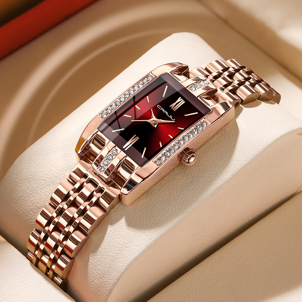 CRRJU Luxus Quadratische Uhr f – Luxury Watch Female Bewertung und Preis