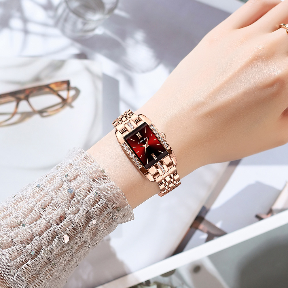 CRRJU Luxus Quadratische Uhr f – Luxury Watch Female Bewertung und Preis