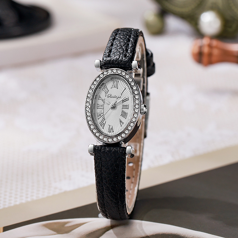 Luxus-Damenuhr, Modische Ovale – Luxury Watch Diamond Bewertung und Preis