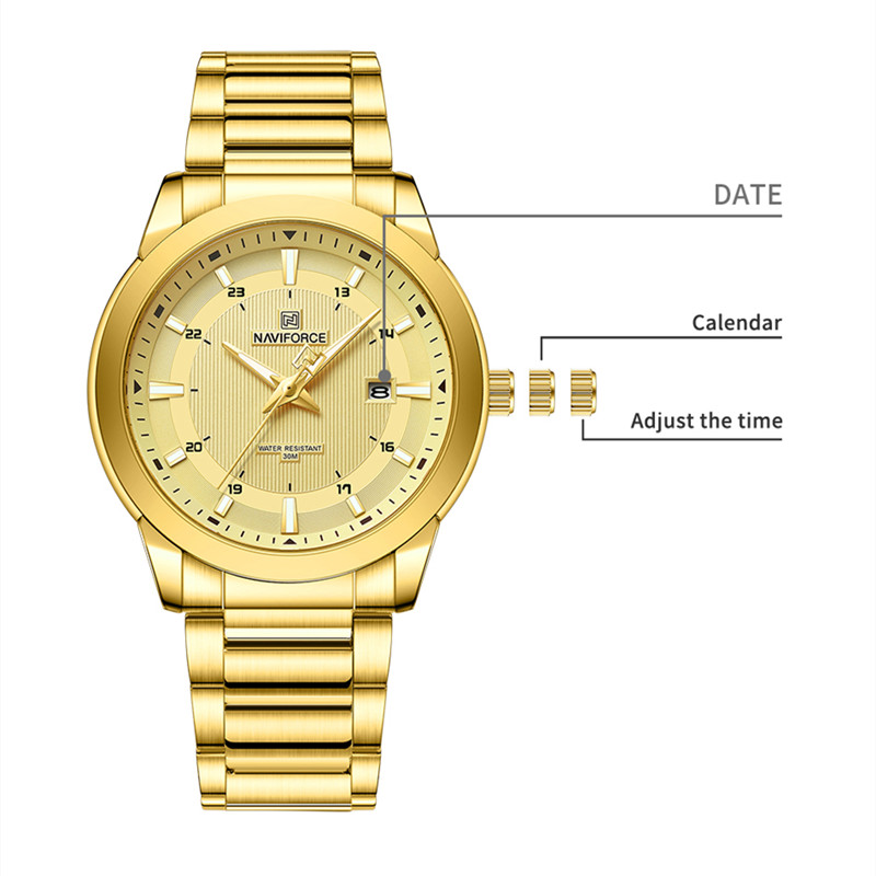 2024 Top Marke NAVIFORCE Herre – Luxury Watch Manufacturers Bewertung und Preis
