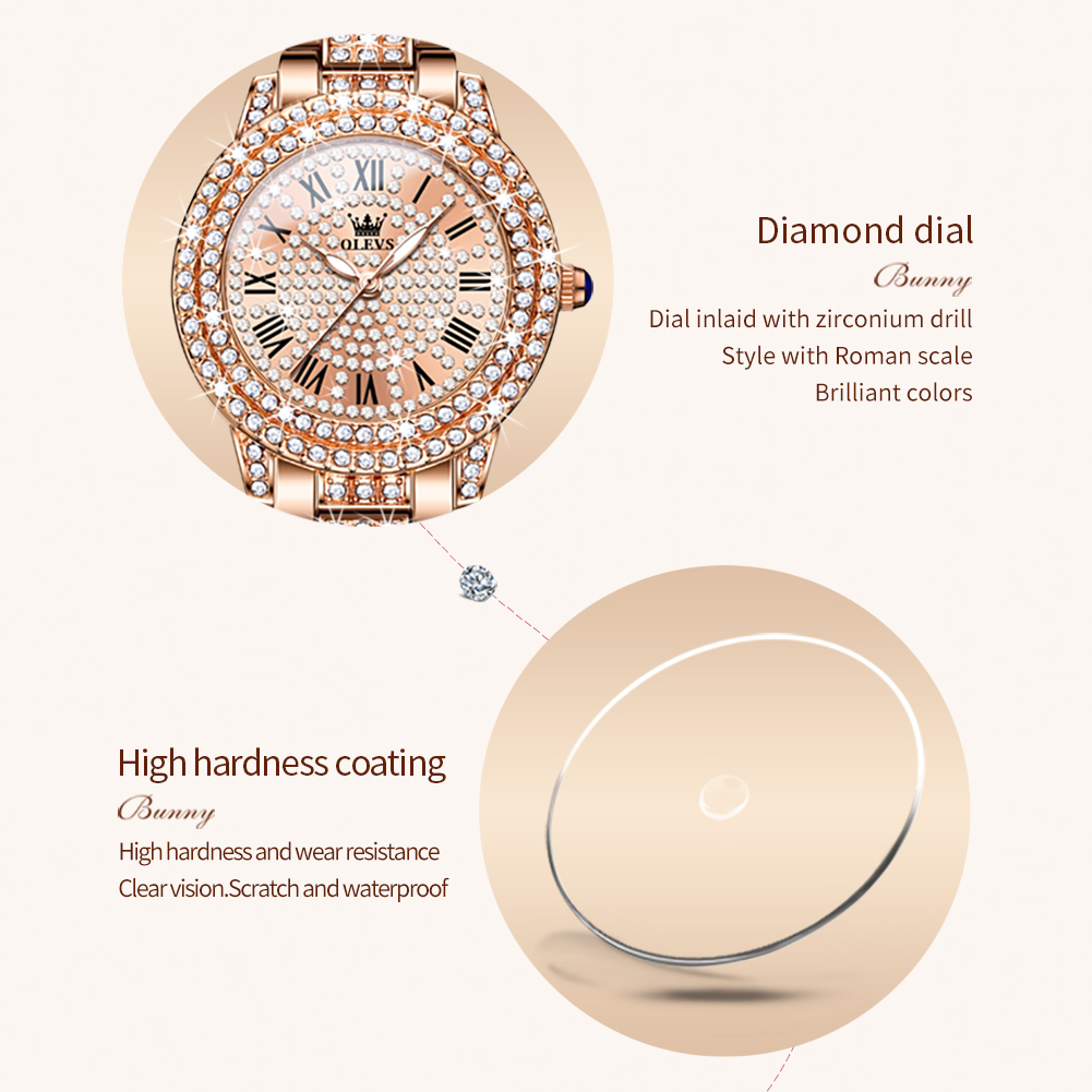 OLEVS 9943, luxuriöse Original – Luxury Watch Female Bewertung und Preis