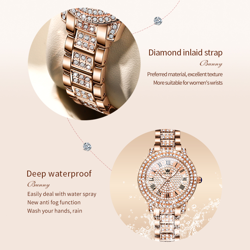 OLEVS 9943, luxuriöse Original – Luxury Watch Female Bewertung und Preis