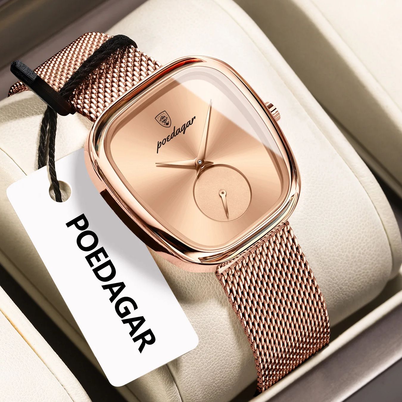 POEDAGAR Luxus Marke Frau Uhr  – Luxury Watch Female Bewertung und Preis